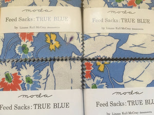 Feed Sacks True Blue Mini Charm